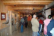 Первые посетители выставки
